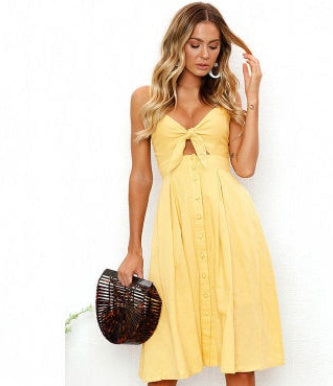 Women's Sleeveless Backless Long Sheath Party Dress