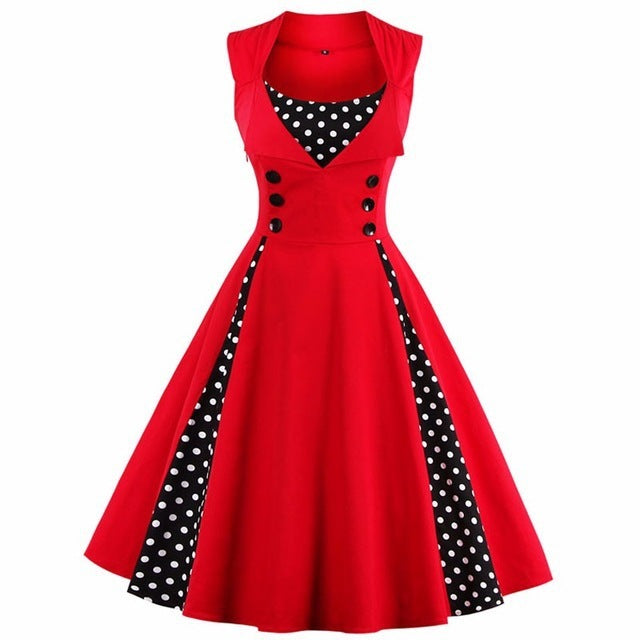 Stitching dress
