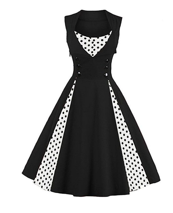 Stitching dress