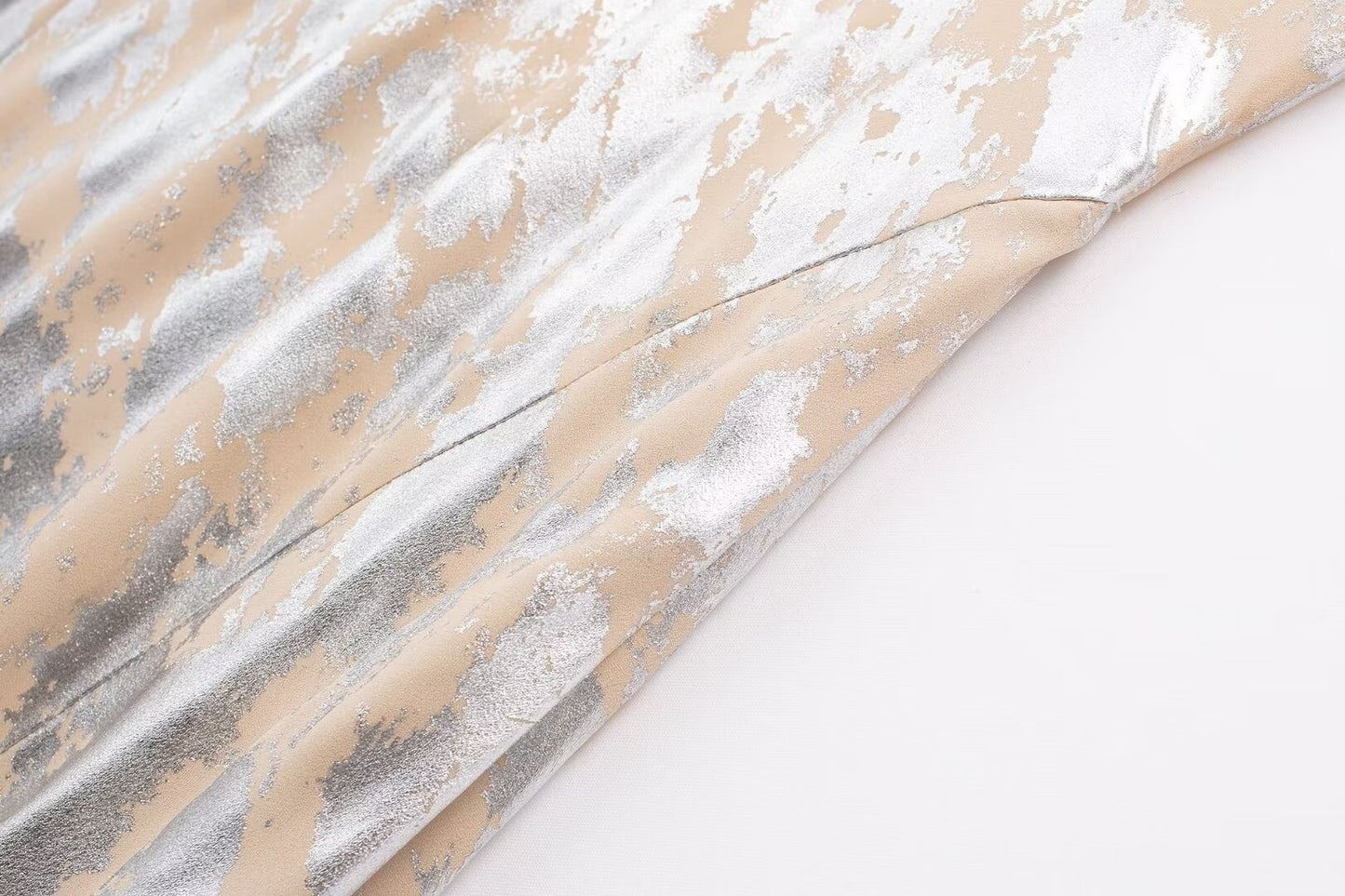 Women's Metal Printing Slip Dress