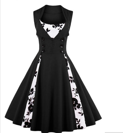 Stitching dress