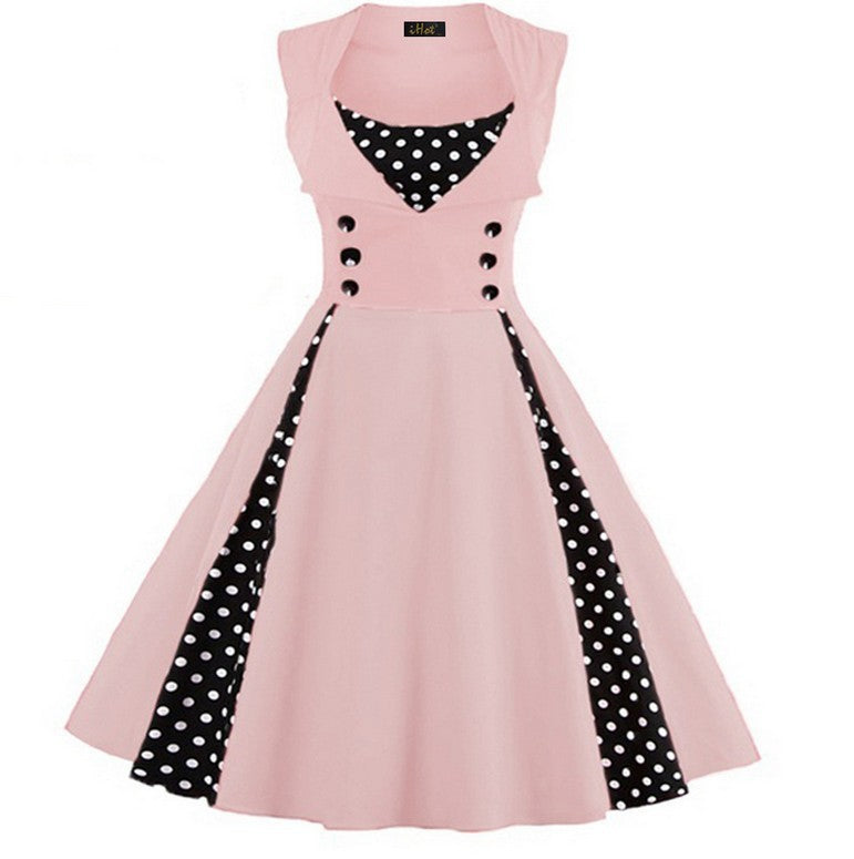 Stitching dress