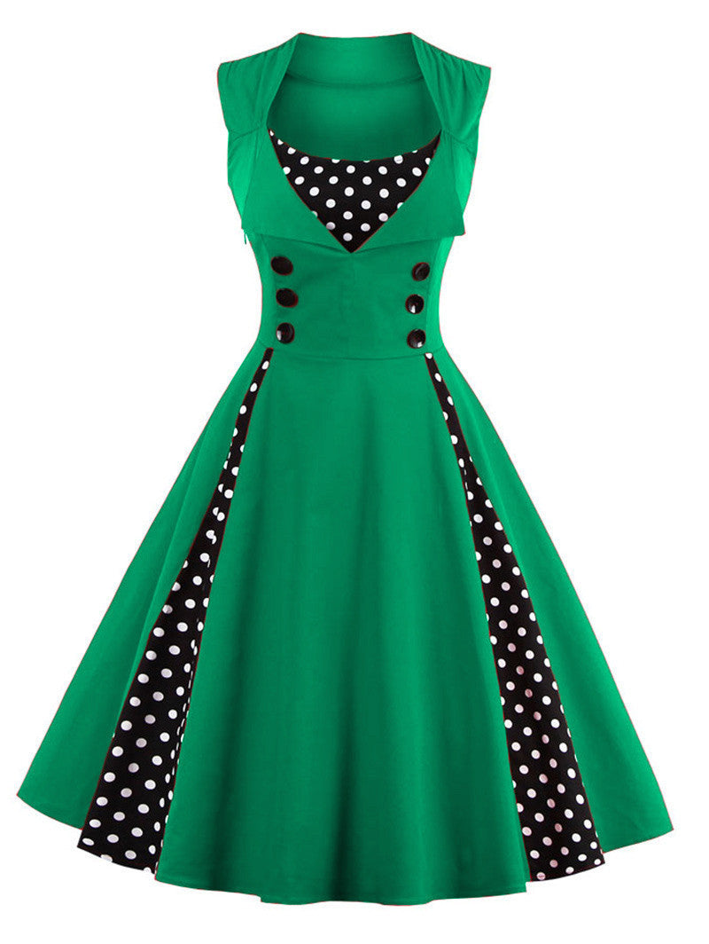 Stitching dress