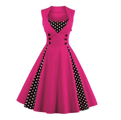 Stitching dress