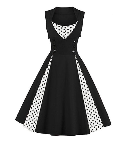Stitching dress