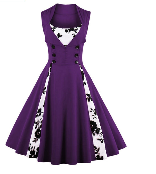 Stitching dress