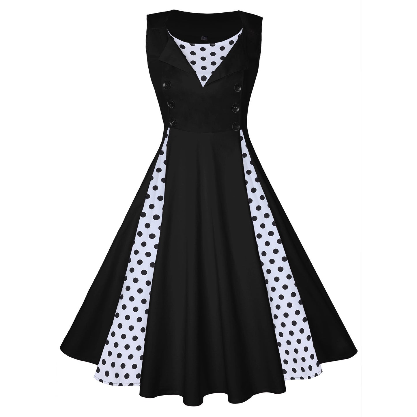 Hepburn Style Retro Swing Dress
