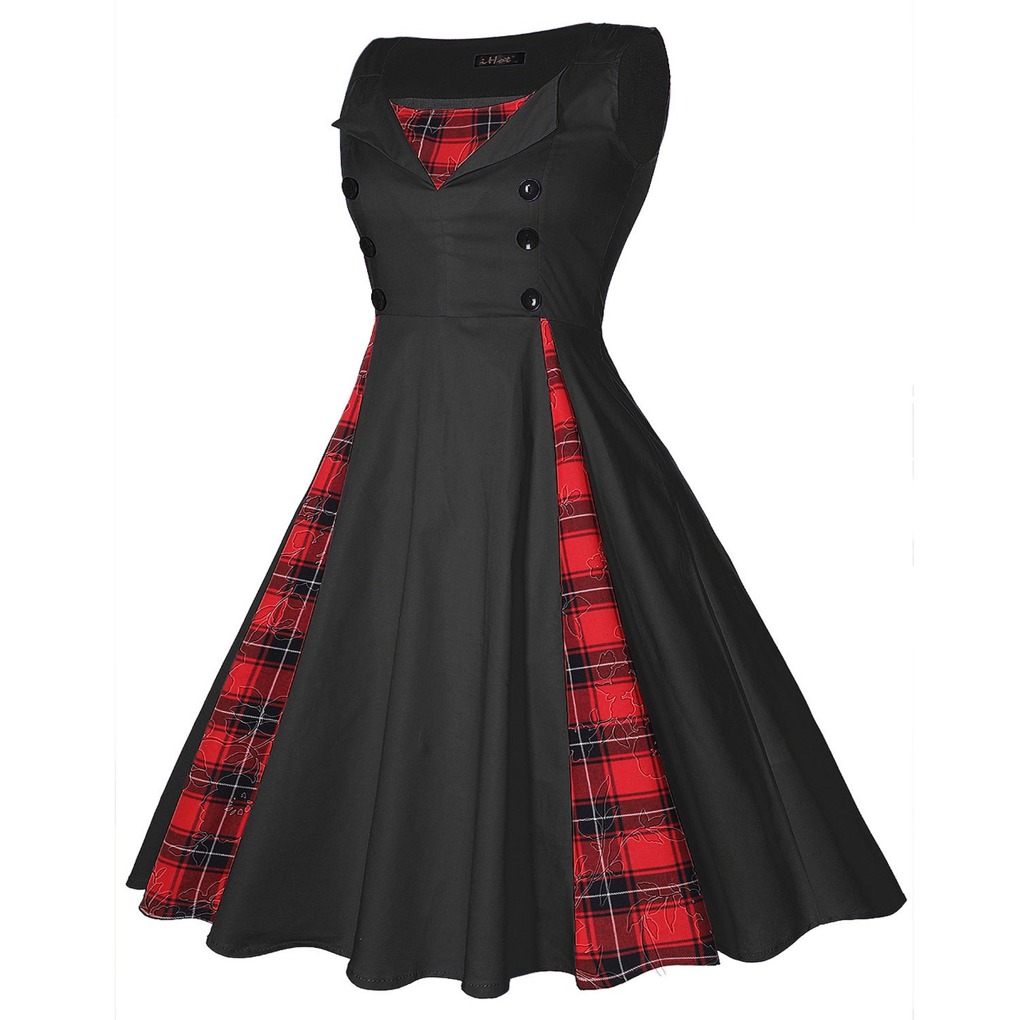 Hepburn Style Retro Swing Dress